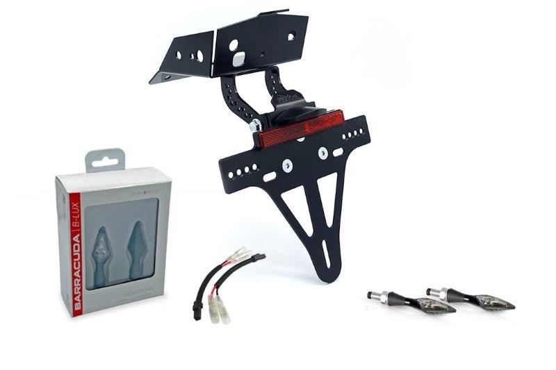 Alpha Technik Kentekenplaathouder Kit met knipperlicht voor KTM 690 SMC R vanaf 2019