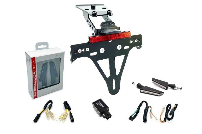 Alpha Technik Kentekenplaathouder Kit met knipperlicht voor Honda CB/CBR650FA