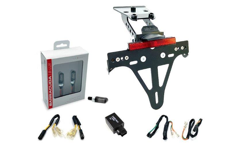 Alpha Technik Kentekenplaathouder Kit met knipperlicht voor Honda CB/CBR650FA