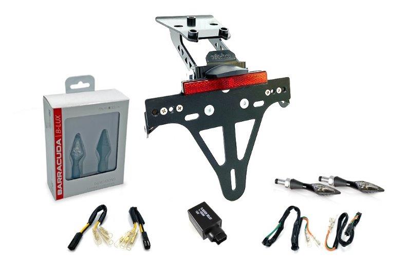 Alpha Technik Kentekenplaathouder Kit met knipperlicht voor Honda CB/CBR650FA