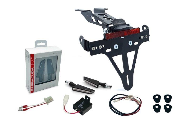 Alpha Technik Kentekenplaathouder Kit met knipperlicht voor Yamaha MT125 20-
