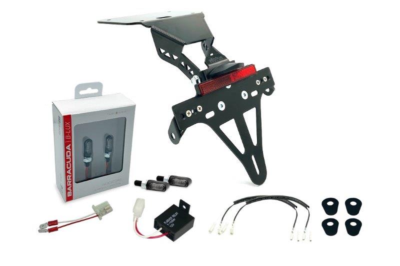 Alpha Technik Kentekenplaathouder Kit met knipperlicht voor Yamaha YZF-R3 / MT-03