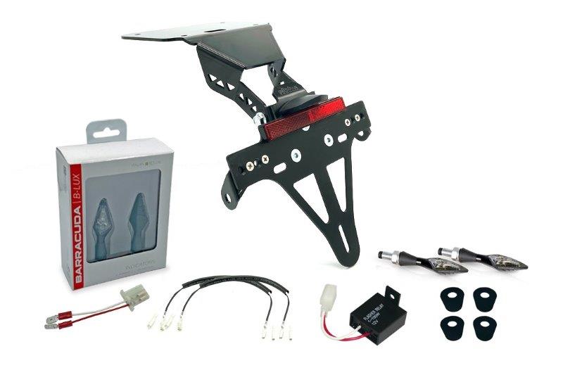 Alpha Technik Kentekenplaathouder Kit met knipperlicht voor Yamaha YZF-R3 / MT-03