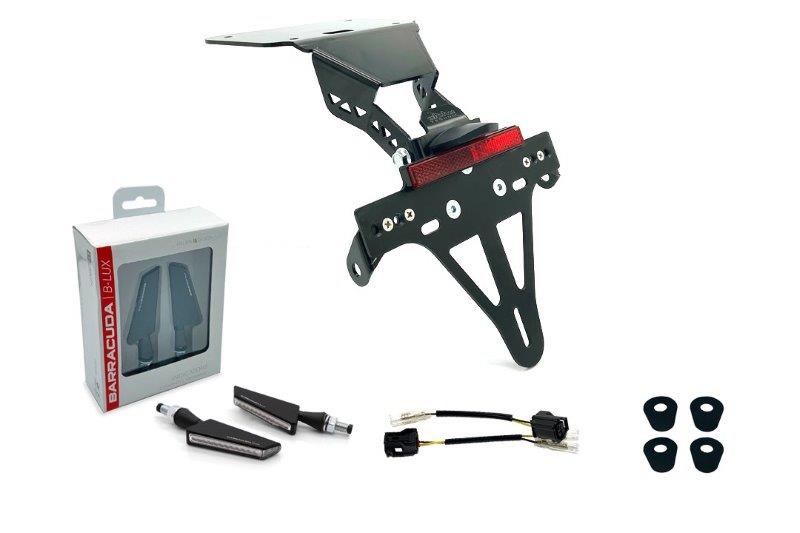 Alpha Technik Kentekenplaathouder Kit met knipperlicht voor Yamaha YZF-R3 / MT03 20-