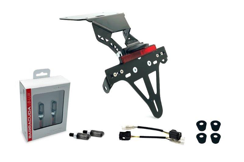 Alpha Technik Kentekenplaathouder Kit met knipperlicht voor Yamaha YZF-R3 / MT03 20-
