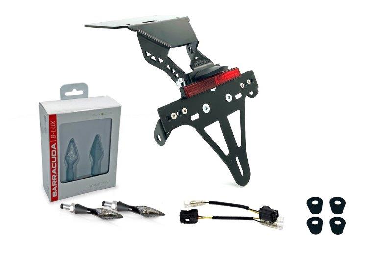 Alpha Technik Kentekenplaathouder Kit met knipperlicht voor Yamaha YZF-R3 / MT03 20-