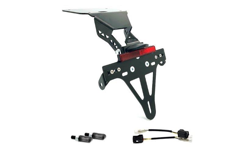 Alpha Technik Kentekenplaathouder Kit met knipperlicht voor Yamaha YZF-R3 / MT03 20-