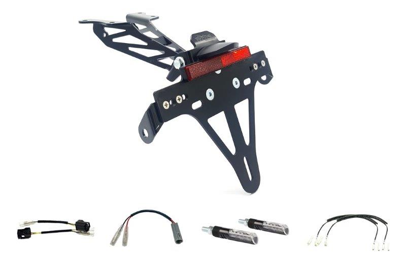 Alpha Technik Kentekenplaathouder Kit met knipperlicht voor Yamaha Tracer 700 vanaf 2020