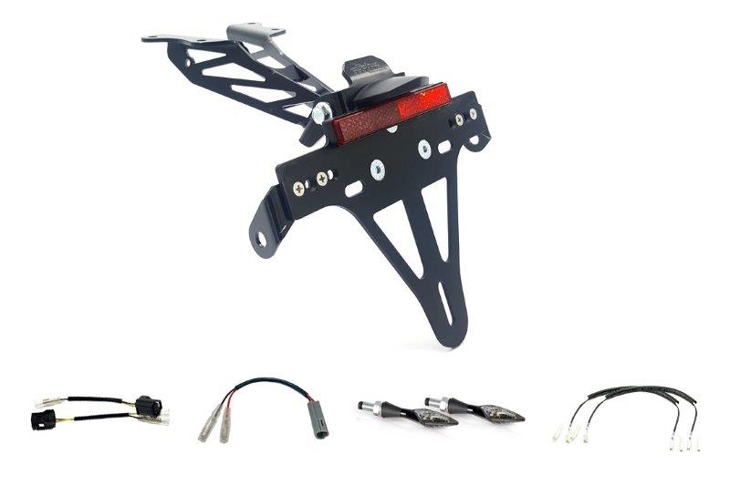 Alpha Technik Kentekenplaathouder Kit met knipperlicht voor Yamaha Tracer 700 vanaf 2020