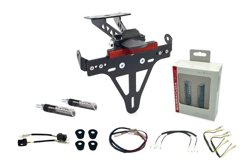 Alpha Technik Kentekenplaathouder Kit met knipperlicht voor Yamaha MT-07