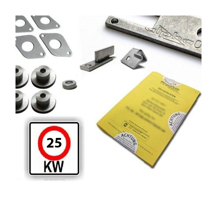 25KW Kit voor Honda CBR600F met TÜV certificaat