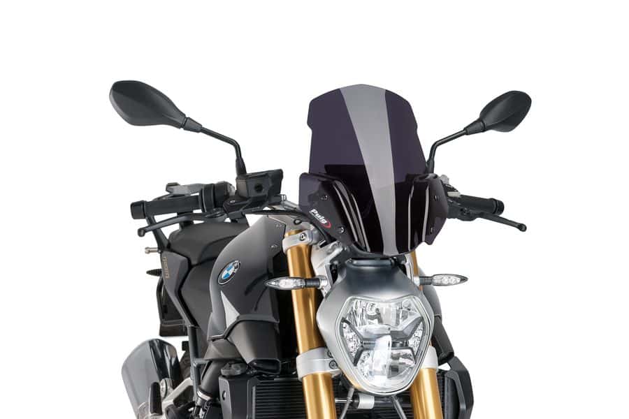Puig New Generation Sport Windscherm BMW R 1200 R (Met Originele BMW Steun) 2015-2018