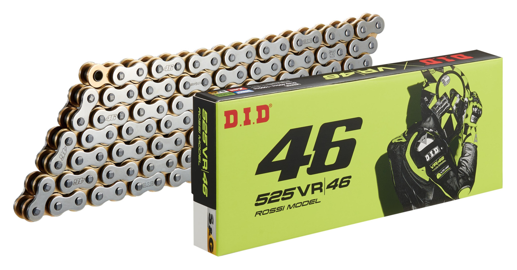 DID X-ring ketting  VR46 Editie