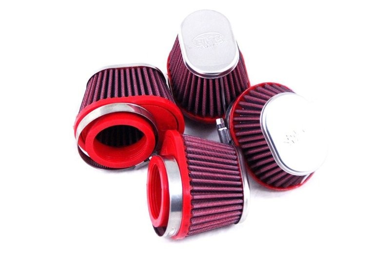 BMC Conisch Sport Luchtfilter voor directe inlaat 76 mm x 151 mm met chromen kap