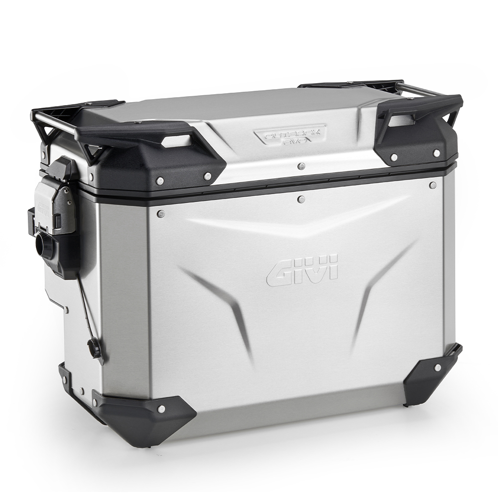 Givi OBKEVS40AR Trekker Outback EVO Aluminium cam-side cutout rechts 40 Liter, verkocht zonder slot