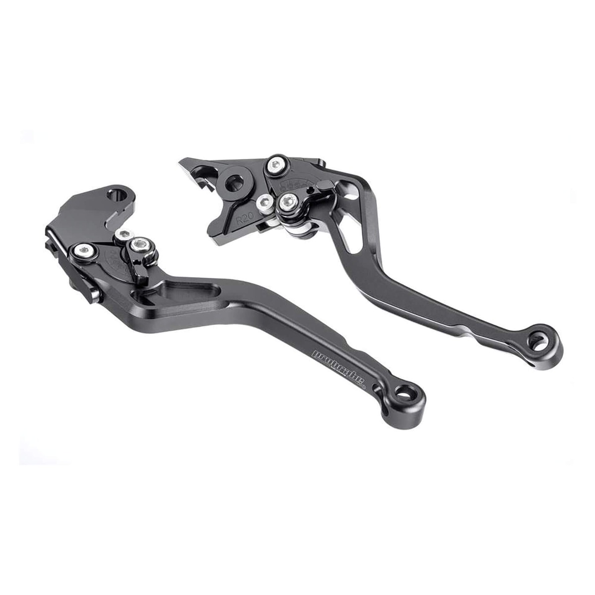 ProBrake Midi Koppelingshendel en Remhendel Set voor Honda Diverse Modellen Mat zwart