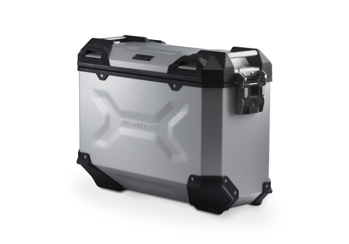 SW-Motech Trax Adventure Aluminium Zijkoffer 37 Liter Zilver Rechts