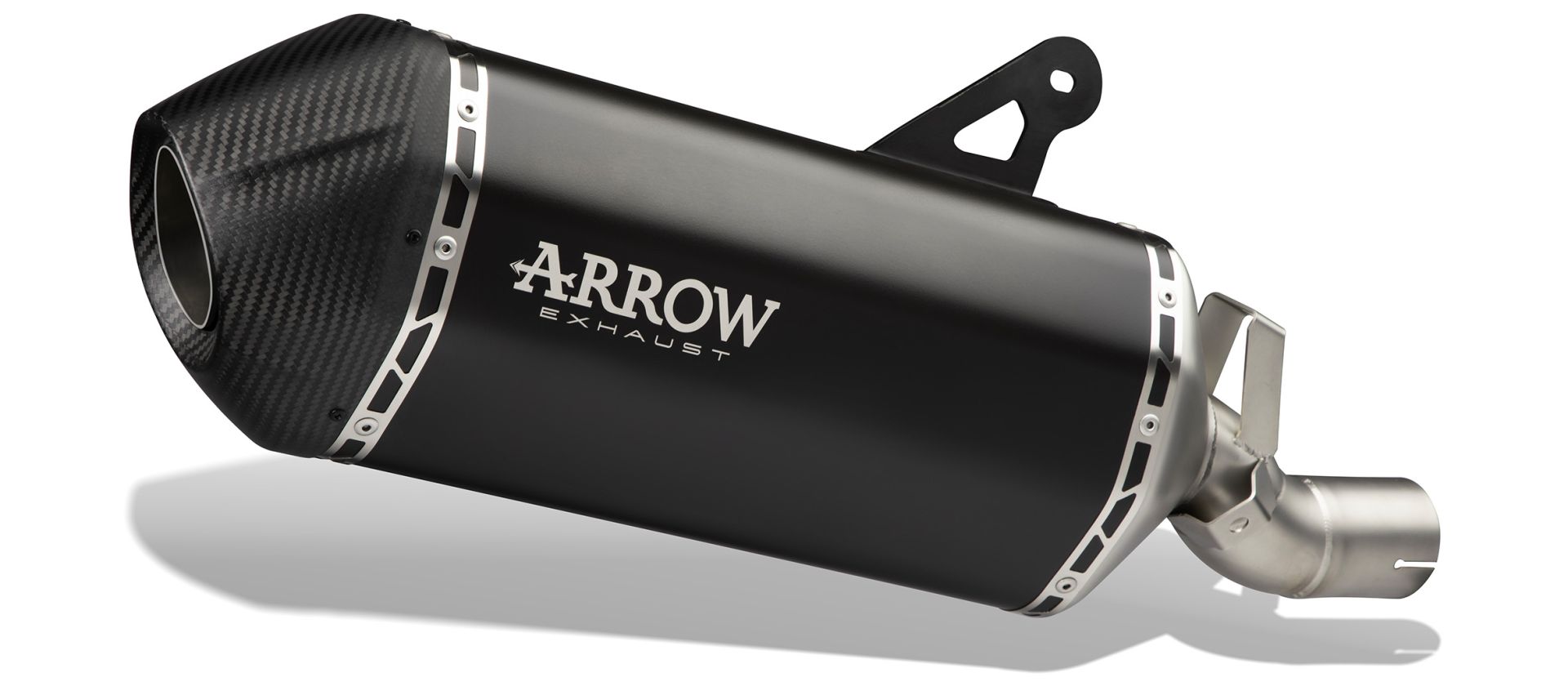 ARROW Dark SONORA motorfiets uitlaat voor Honda Africa Twin vanaf 2024