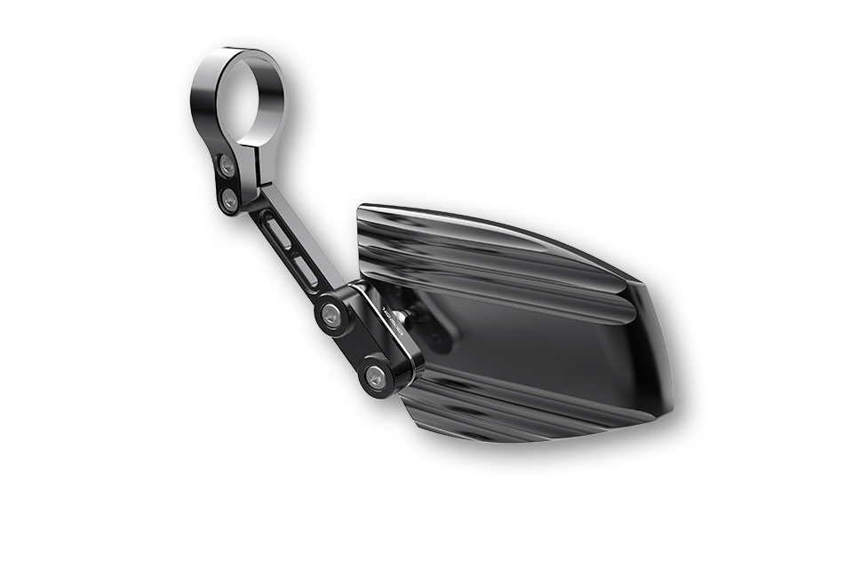 Highsider Stuureind Spiegelset Wave Zwart / Zilver