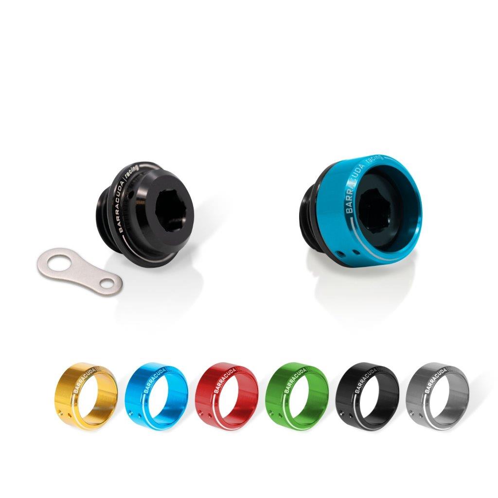 Barracuda insert olievuldop diameter 28 mm groen