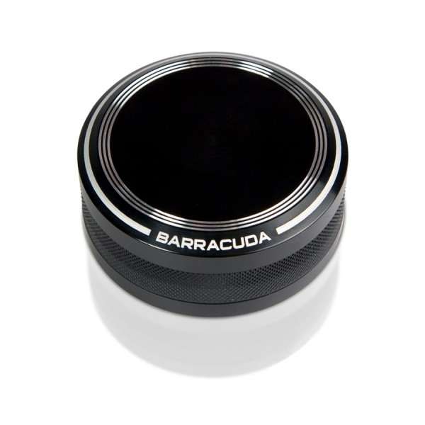 Barracuda aluminium remvloeistofreservoir deksel zwart 46 mm