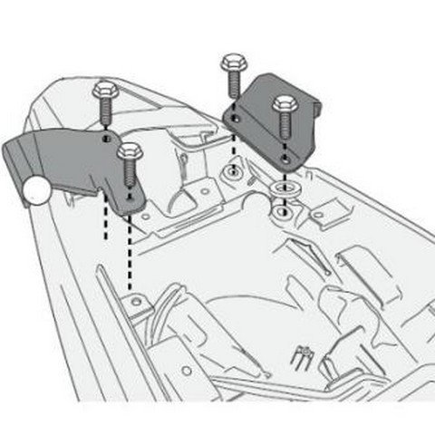 Givi 1121KIT Bevestigingskit om de PL1221 / PL1121CAM / PLX1121 te monteren Honda CB 500 X