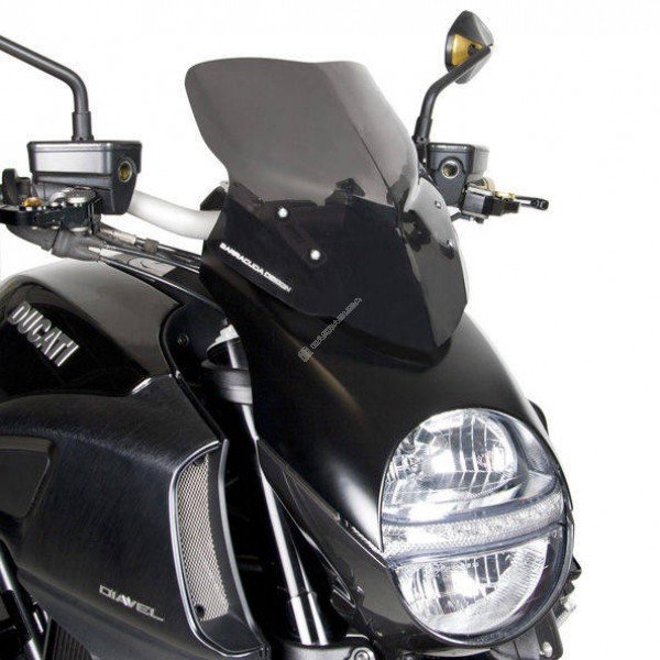 Barracuda Windscherm Ducati 1200 Diavel 2010-2013