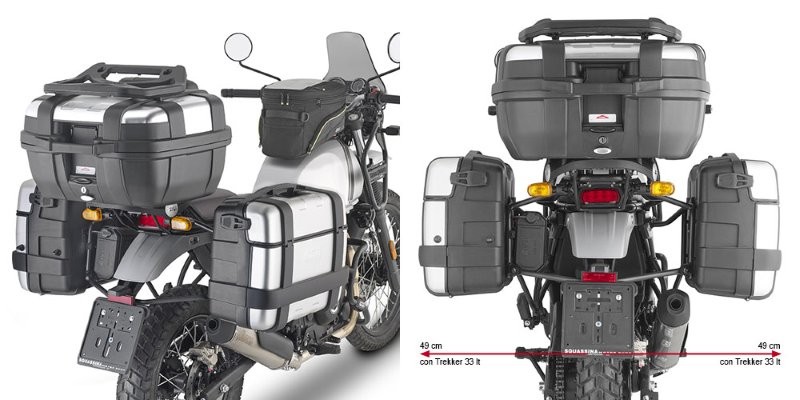 Givi PL9054 Monokey Zijkofferrek ROYAL ENFIELD HIMALAYAN vanaf 2021