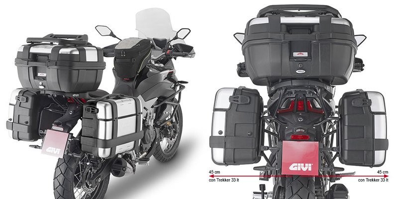 Givi PL9251 Monokey Zijkofferrek VOGE VALICO 500DS vanaf 2020 t/m 2021