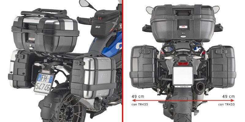 Givi PLO5143MK Monokey Zijkofferrek Bmw R1300Gs vanaf 2024