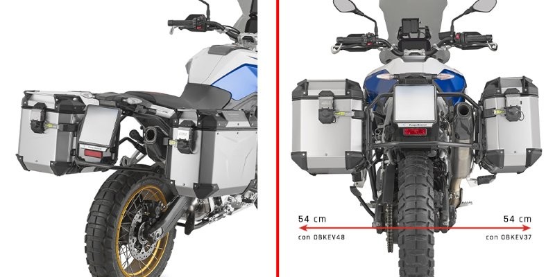 Givi PLO5145CAM Zijkofferrek Trekker Outback Bmw F 900 GS vanaf 2024