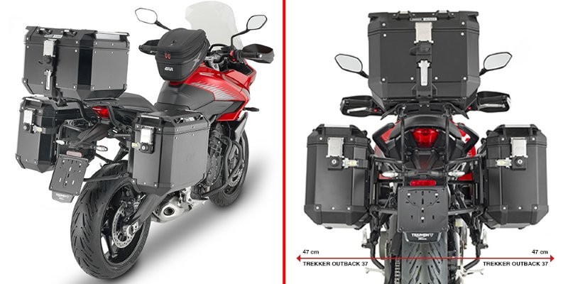 Givi PLO6421CAM Zijkofferrek Trekker Outback TRIUMPH TIGER SPORT 660 vanaf 2022