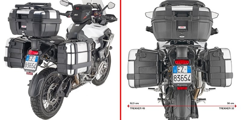 Givi PLO6423MK Monokey Zijkofferrek TRIUMPH TIGER 1200 GT EXPLORER vanaf 2022