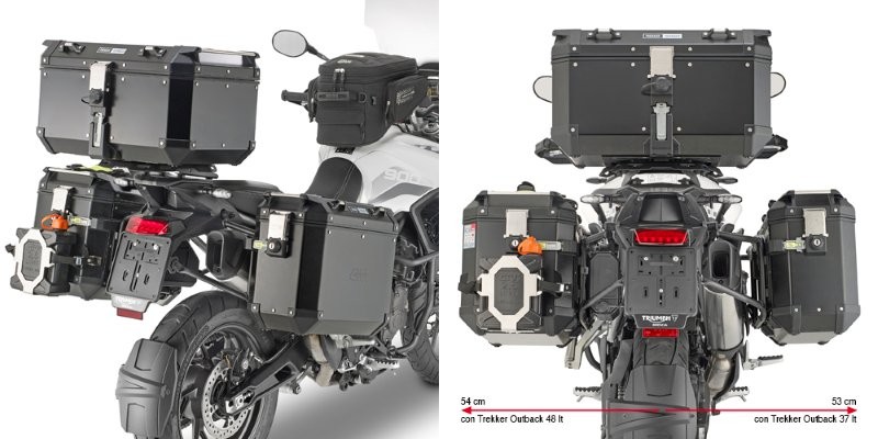 Givi PLO6425CAM Zijkofferrek Trekker Outback Triumph Tiger 900 vanaf 2024
