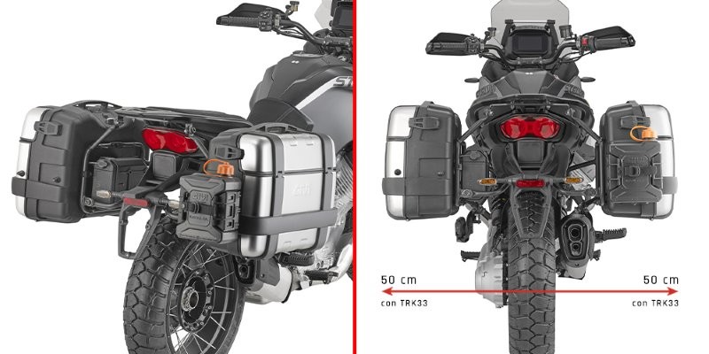 Givi PLO8208MK Monokey Zijkofferrek Moto Guzzi Stelvio vanaf 2024