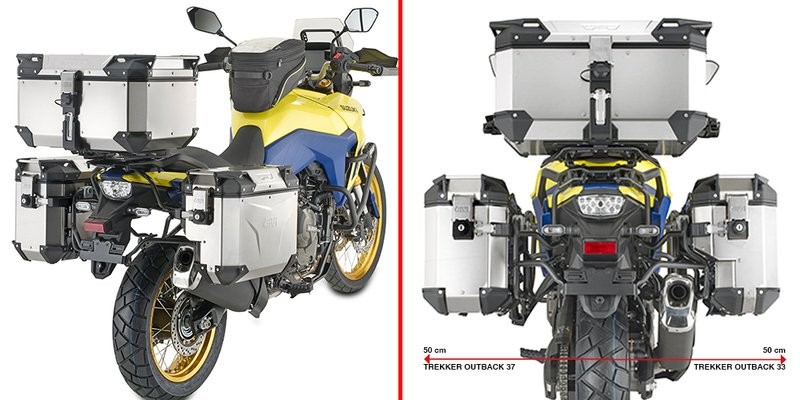 Givi PLOS3125CAM Zijkofferrek Trekker Outback Evo SUZUKI V-STROM 800DE vanaf 2023