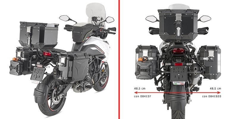 Givi PLOS8717CAM Zijkofferrek Trekker Outback Evo Benelli TRK 702 vanaf 2023