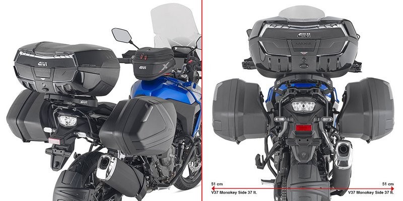 Givi PLX3125 Zijkofferrek Suzuki V-Strom 800De vanaf 2023