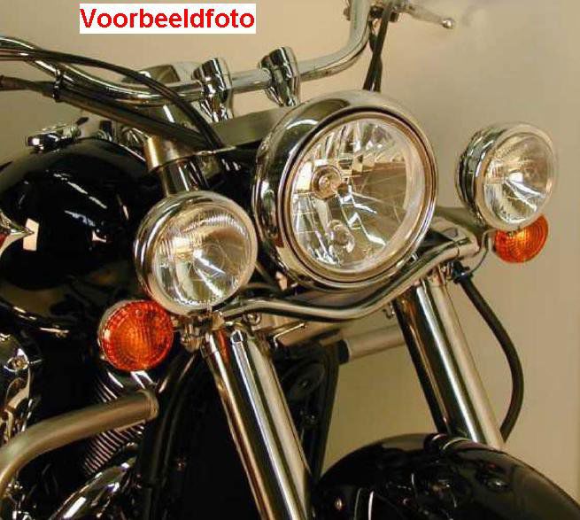 Hepco & Becker Custom Twinlight Set chroom voor Suzuki VZ800 Marauder