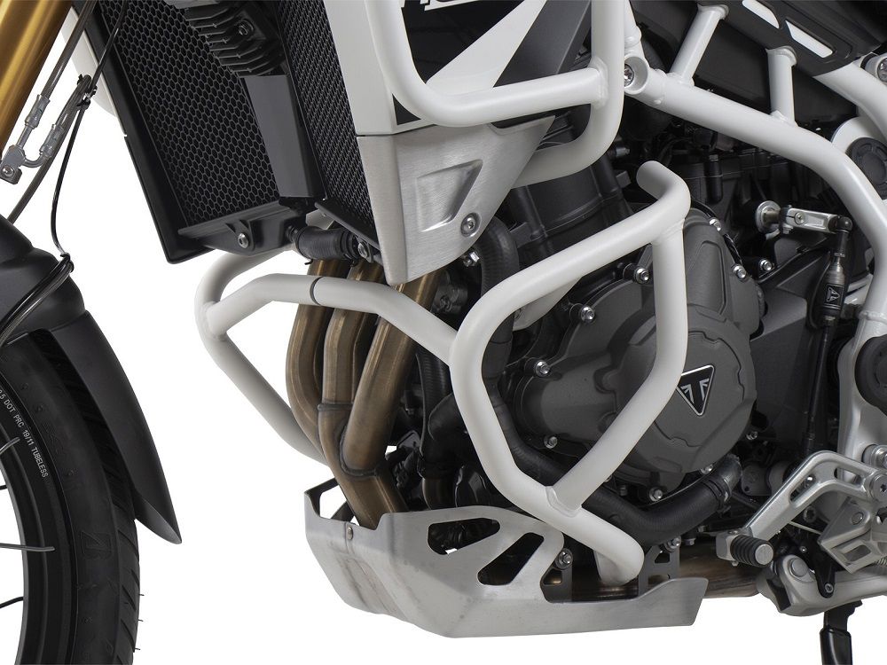 Hepco&Becker Valbeugel wit voor Triumph Tiger 900 Rally / GT / PRO vanaf 2020 tot 2023