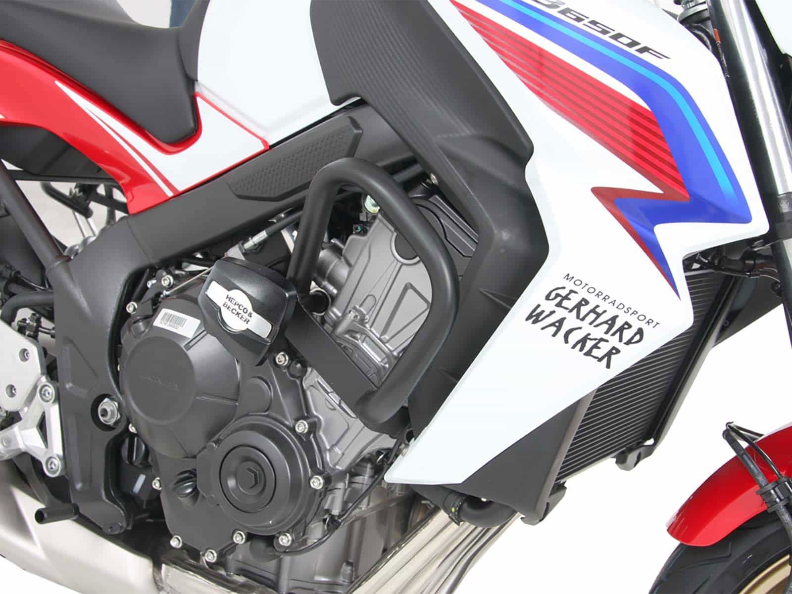 Hepco&Becker Valbeugel zwart incl. protection pad voor Honda CB650R vanaf 2024