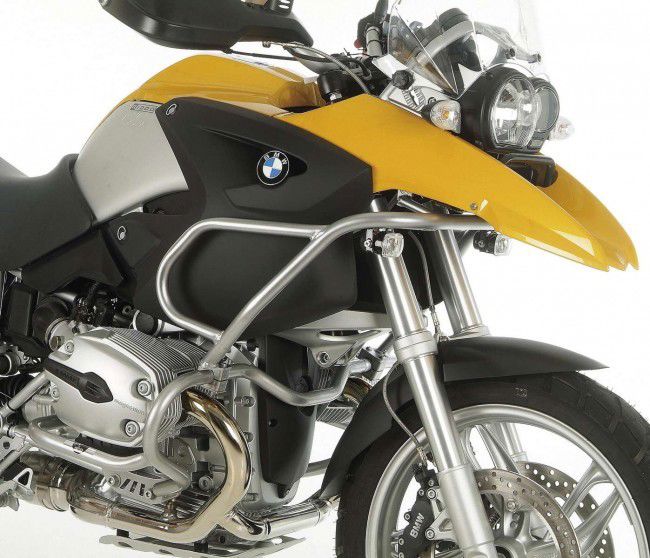 Hepco&Becker Valbeugel zilver boven voor BMW R1200GS vanaf 2004 tot 2007