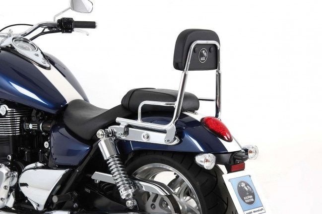 Hepco&Becker Sissybar zonder rekje chroom voor Triumph Thunderbird 1600/ 1700 vanaf 2009