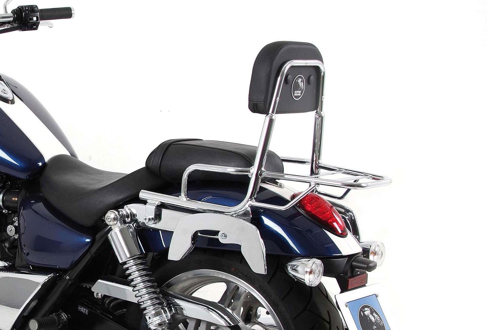 Hepco&Becker Sissybar met rekje zwart voor Triumph THUNDERBIRD 1600/ 1700