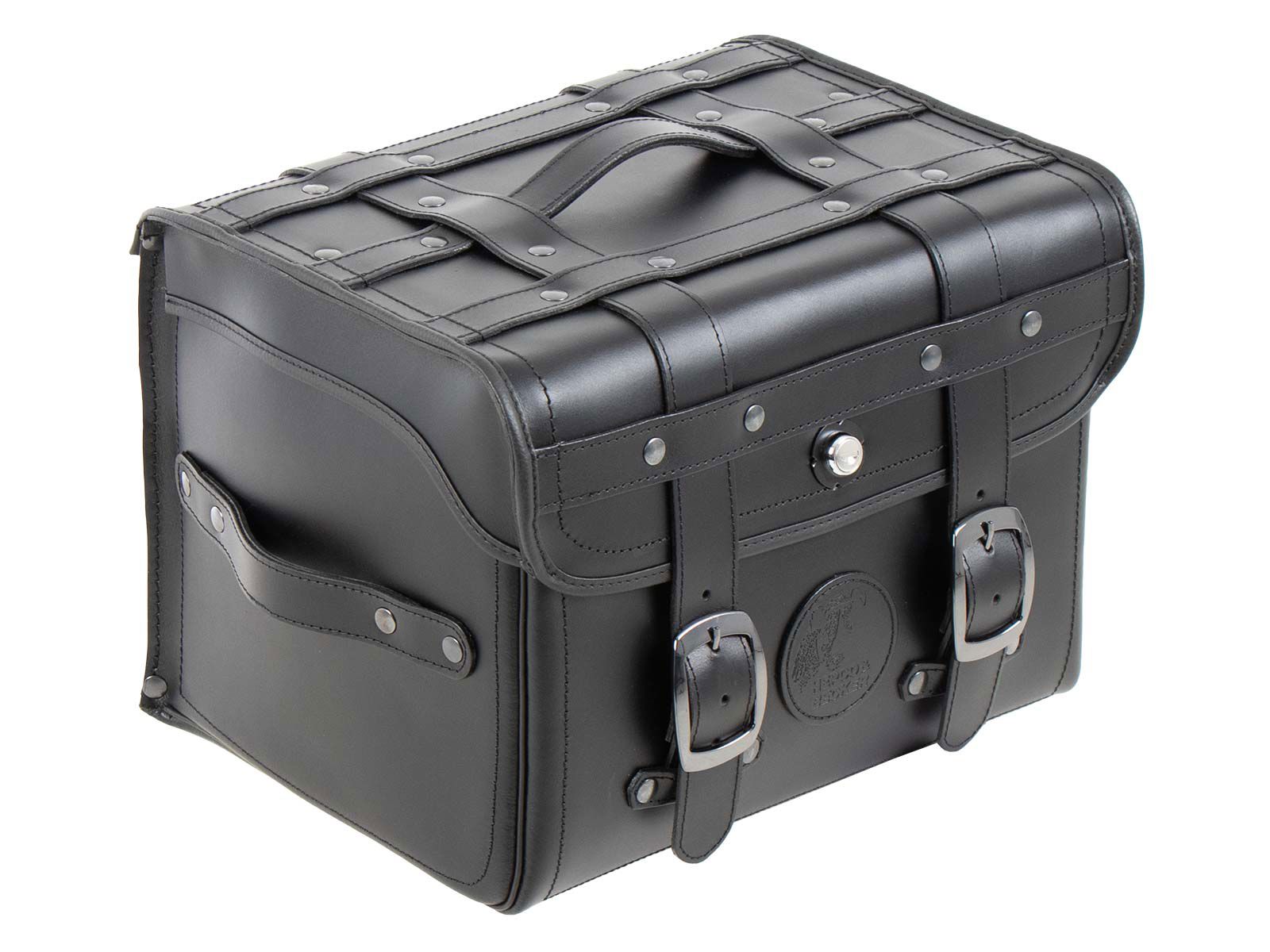 Hepco&Becker Rugged Chest lederen toptas  30 liter ALURACK montage