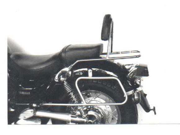 Hepco&Becker Tassendragers standaard chroom voor Yamaha XV535 vanaf 1999