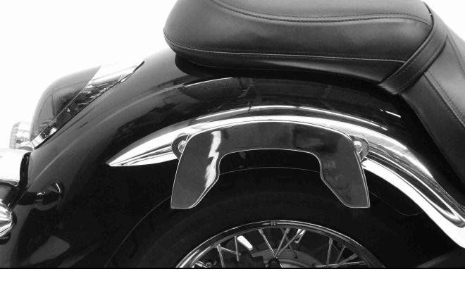 Hepco & Becker C-Bow custom tassendrager set zwart voor Kawasaki VN900 CLASSIC / CUSTOM vanaf 2006