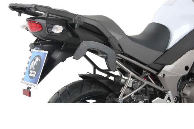 Hepco & Becker C-Bow tassendrager set zwart voor Kawasaki Versys 1000 vanaf 2015 tot 2018