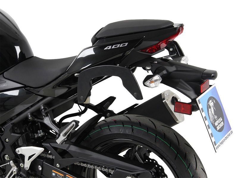 Hepco & Becker C-Bow tassendrager set zwart voor Kawasaki Z400 vanaf 2019 tot 2023