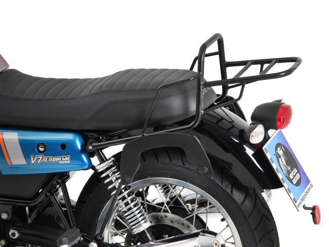 Hepco & Becker C-Bow tassendrager set chroom voor Moto Guzzi V7 III Stone/Special/Anniversario vanaf 2017 tot 2020
